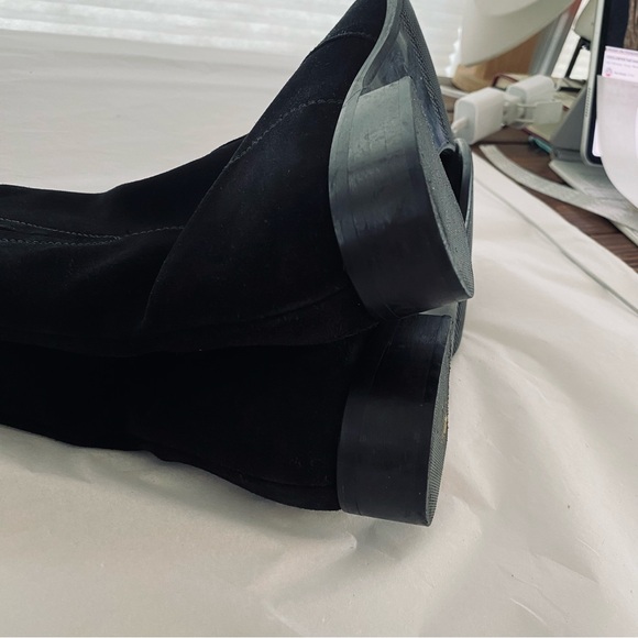 C La Canadienne Perla Black Genuine Suede Leather Waterproof Ankle Boots Size 9 - Picture 10 of 16